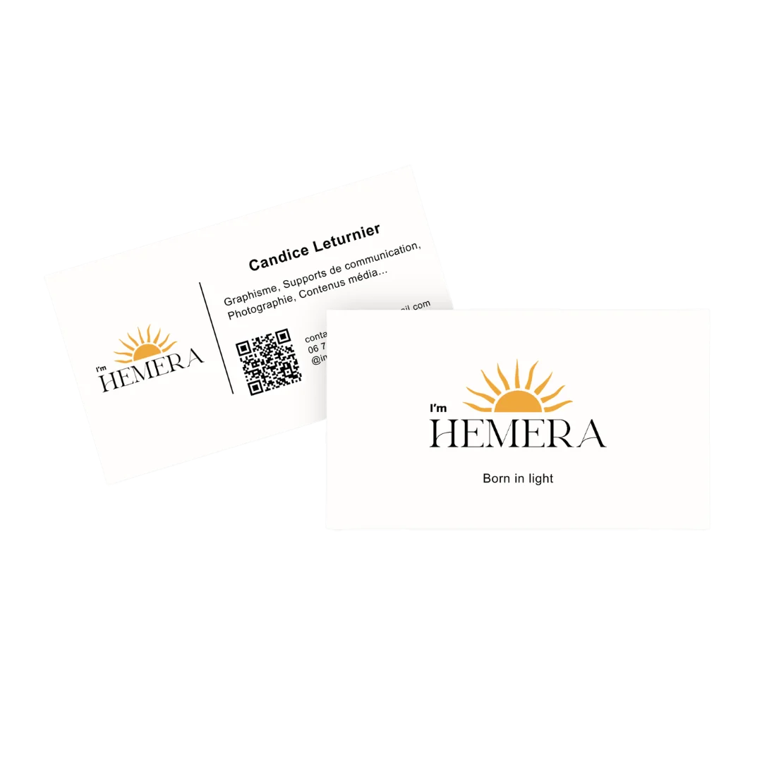 Exemple de design de marque I'm HEMERA